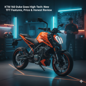 KTM 160 Duke Goes High-Tech: New TFT Features, Price & Honest Review KTM 160 Duke Goes High-Tech: New TFT Features, Price & Honest Review