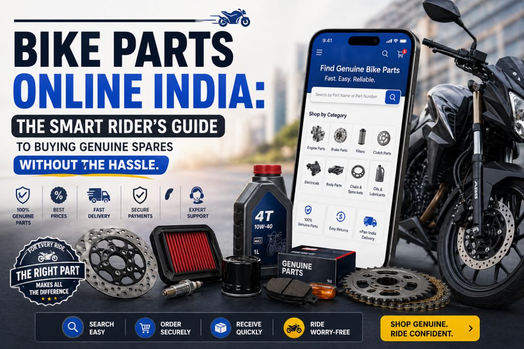 Bike Parts Online India: The Smart Rider’s Guide to Buying Genuine Spares Without the Hassle