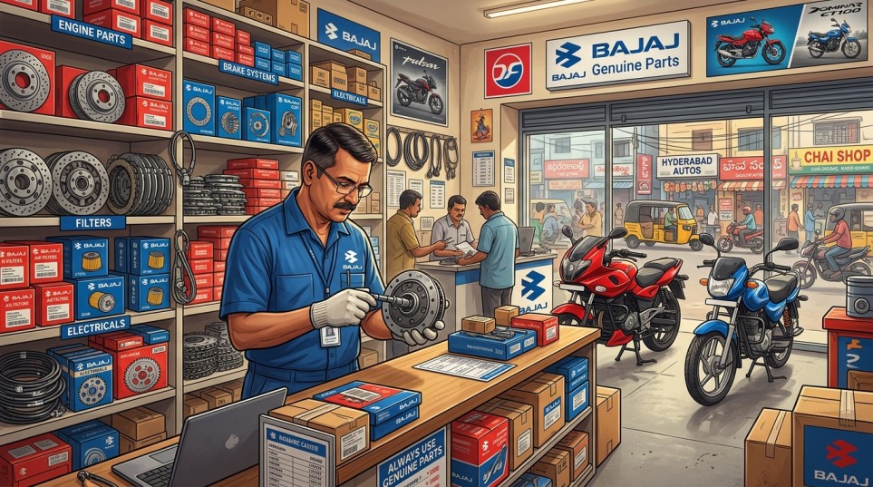 Bajaj Spare Parts in Hyderabad — 2026 Complete Buying Guide