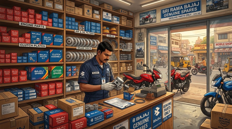 Bajaj Spare Parts in Hyderabad — 2026 Complete Buying Guide