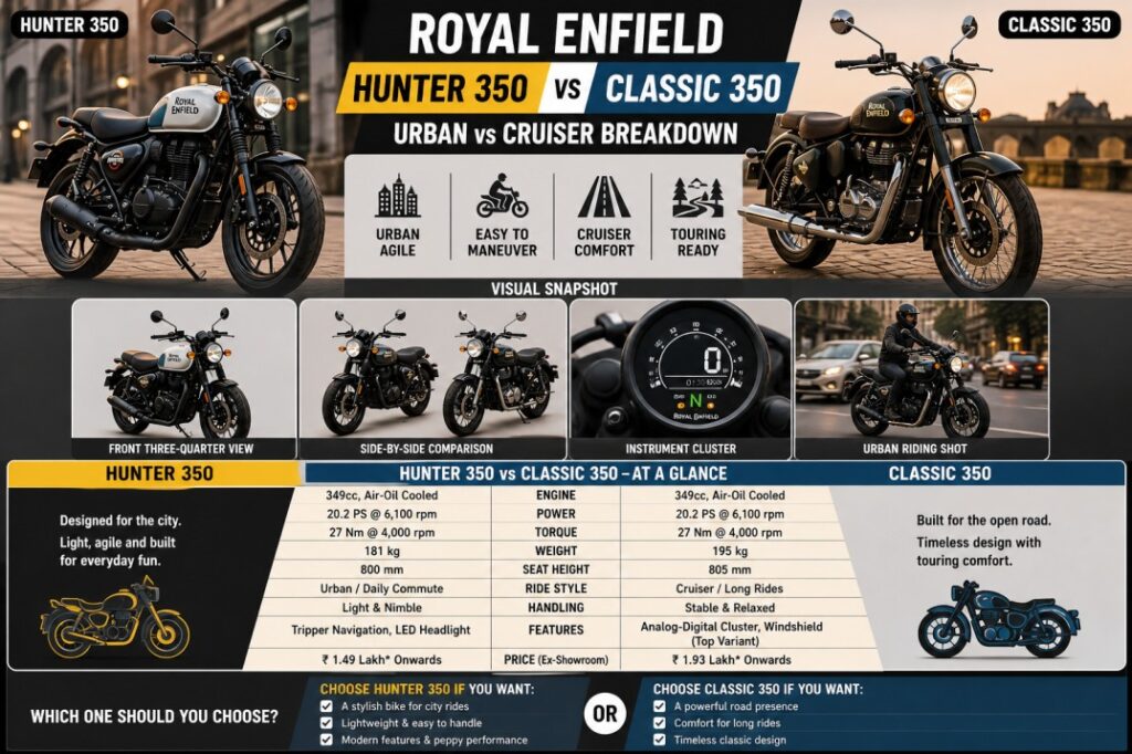 Hunter 350 Royal Enfield