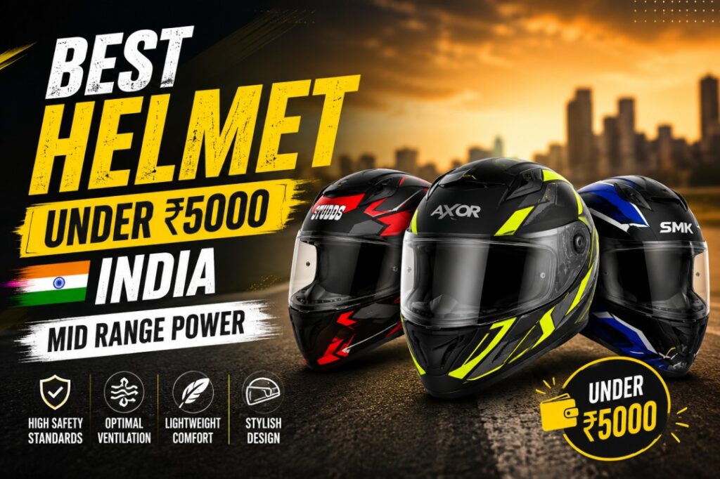 Best Helmet Under 5000 India — Mid Range Power