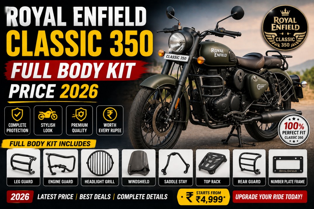 Royal Enfield Classic 350 Full Body Kit Price 2026