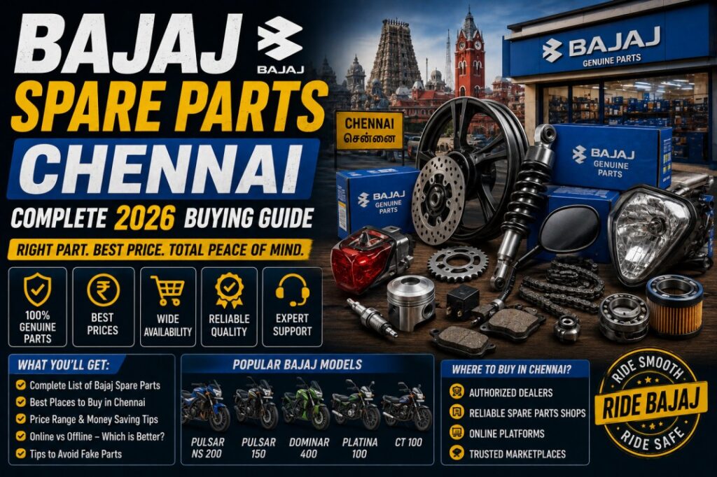 Bajaj Spare Parts Chennai — Complete 2026 Buying Guide