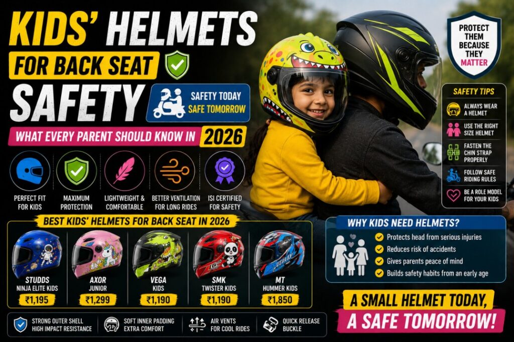 Kids' Helmets for Back Seat Safety — What Every Parent Should Know in 2026