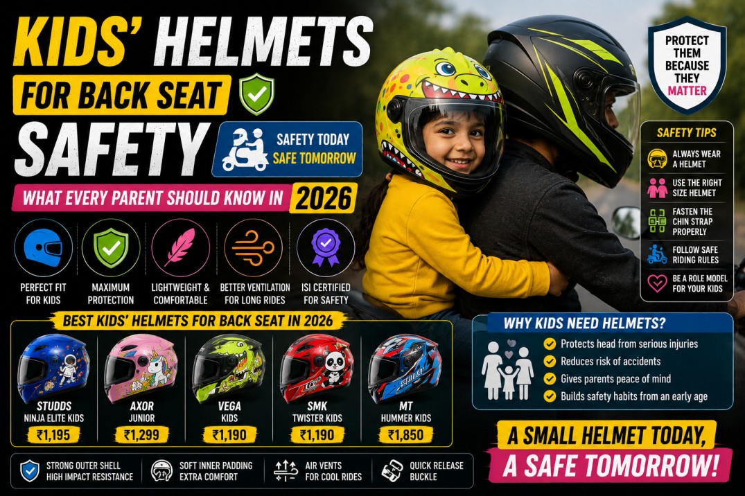 Kids' Helmets for Back Seat Safety — What Every Parent Should Know in 2026