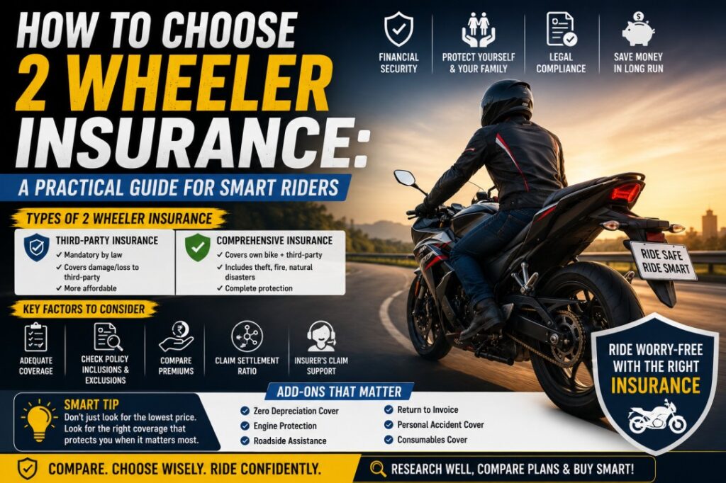 How to Choose 2 Wheeler Insurance: A Practical Guide for Smart Riders