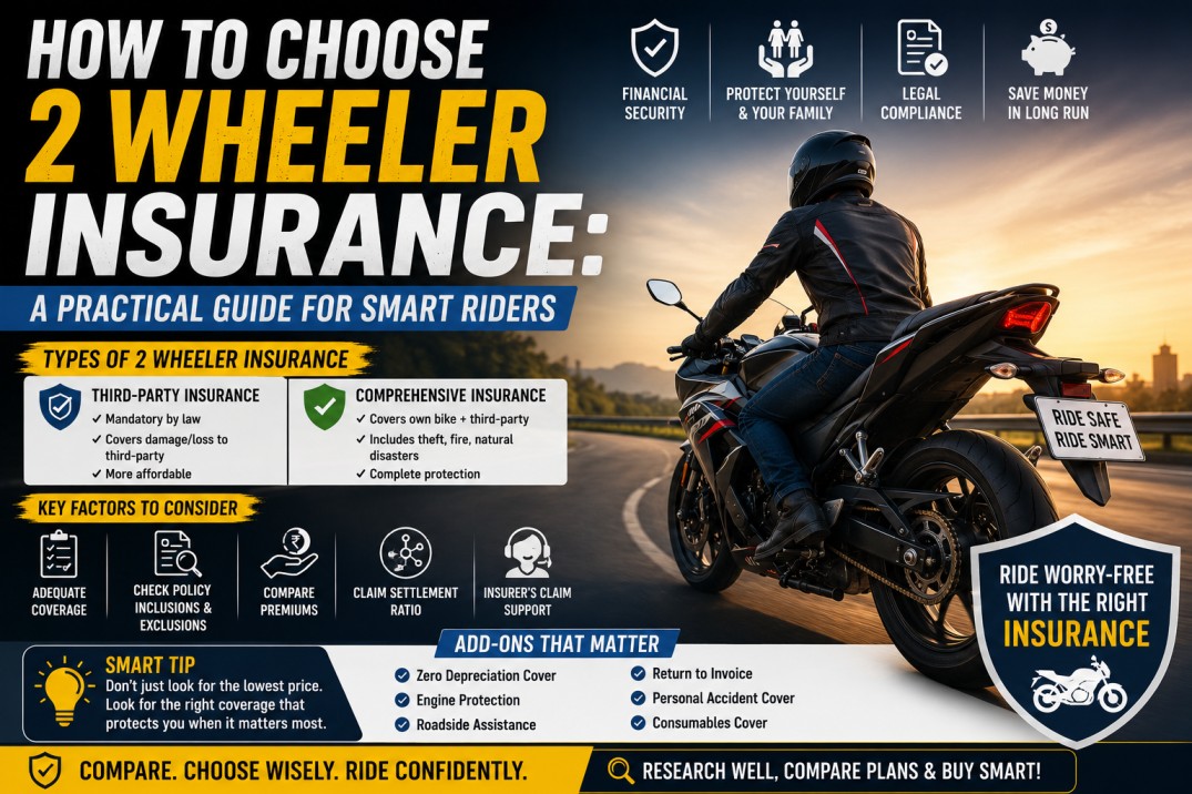 How to Choose 2 Wheeler Insurance: A Practical Guide for Smart Riders