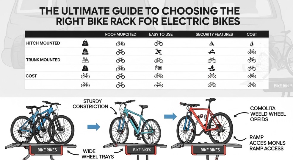 Bike Rack for Electric Bikes