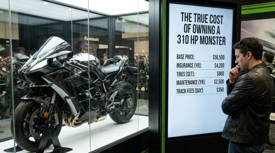 Kawasaki Ninja H2R Top Model Price: The True Cost of Owning a 310 HP Monster