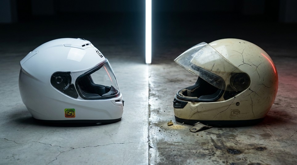 Helmet Replacement Time India — Kitne Saal Chalta Hai?