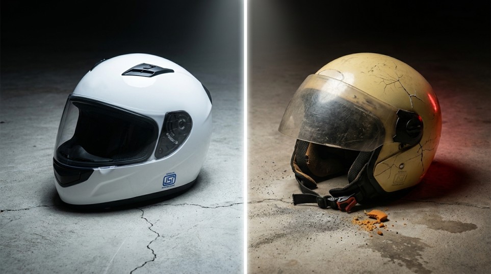 Helmet Replacement Time India — Kitne Saal Chalta Hai?