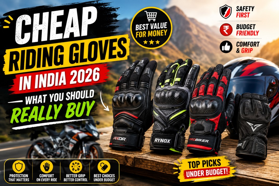 Cheap Riding Gloves in India 2026 — What You Should Really Buy